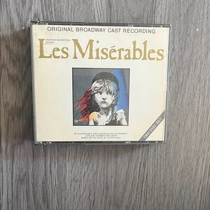 Les Misérables Broadway Cast Recording CD